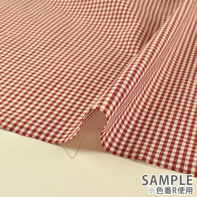 生地 スタンダードチェックS(KOF-27) K.カーキ 09Bk22_