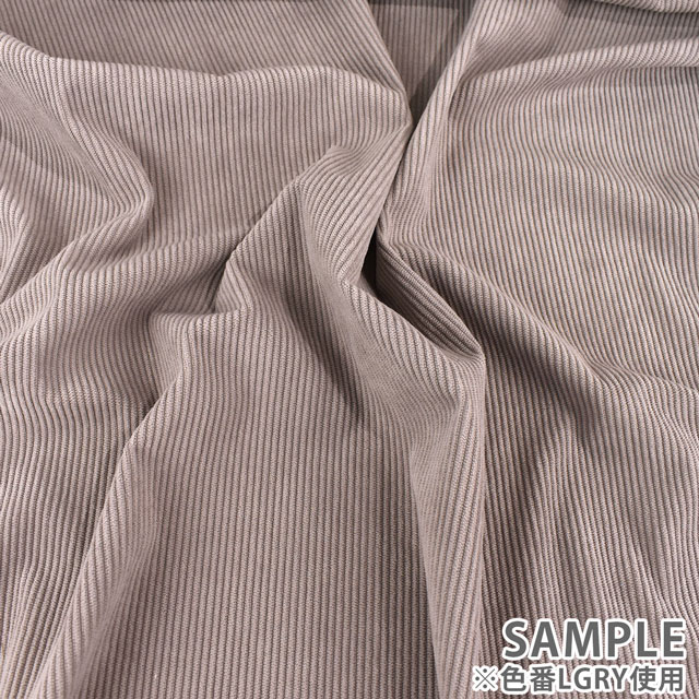 生地 Daily ナチュラルストレッチコーデュロイ(KOF-56) BL.ブルー 09Bl24_