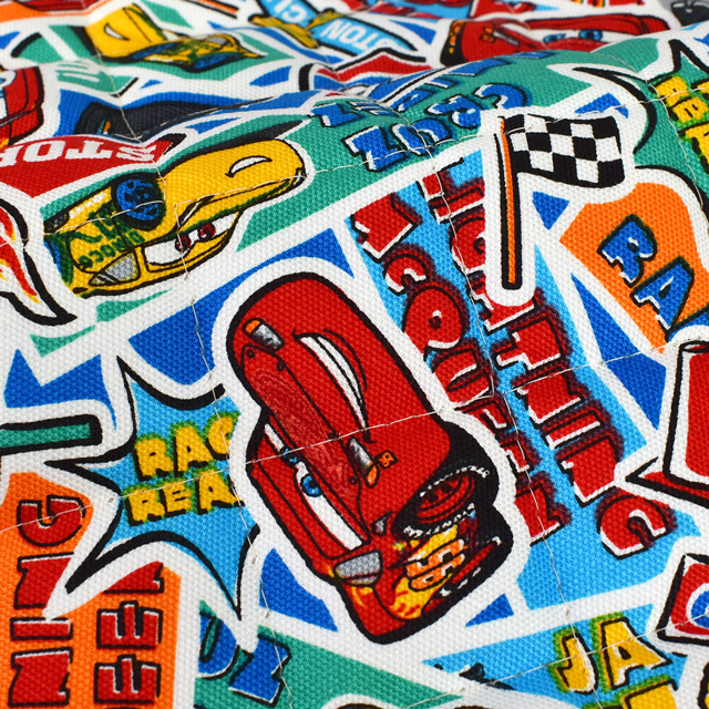 生地 BTS カーズ/キルティング(GRQ-1085) 1A.マルチカラー 99Zz99_