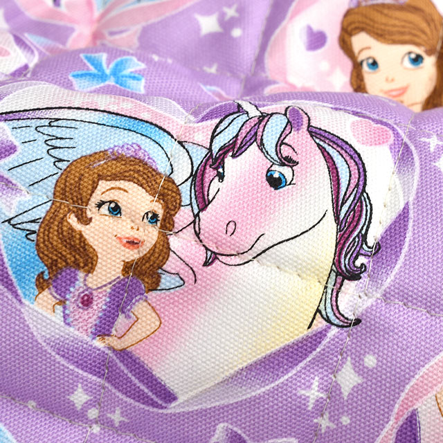 生地 BTS 小さなプリンセスソフィア/キルティング(GRQ-1089) 1A.パープル 99Zz99_