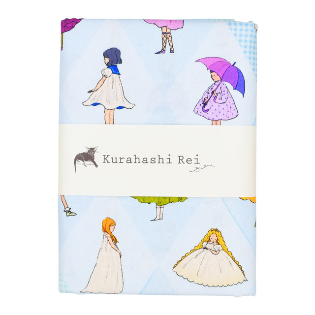 カットクロス くらはしれい お花の女の子たち 夏 Birth Flower(KRF) 145cm×50cm 色番04 99Zz99j