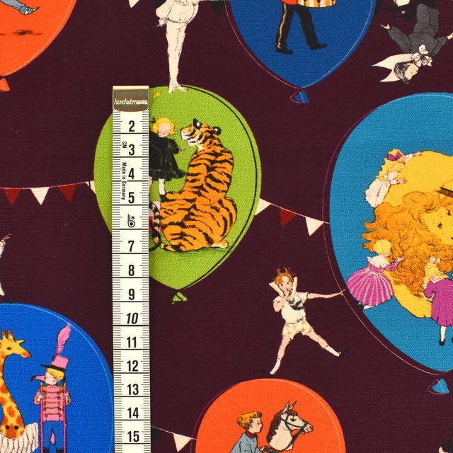 カットクロス Kurahashi Rei くらはしれい 真夜中のサーカス/オックス(KRF) 145cm×50cm 色番16 99Zz99j