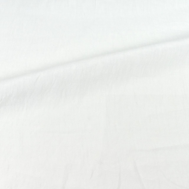 生地 60リネン 天日干しワッシャー (L6600) SW.蛍光晒 09Cu44_