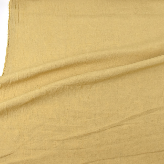 生地 60リネン 天日干しワッシャー (L6600) 54.ブロンド 09Cu44_
