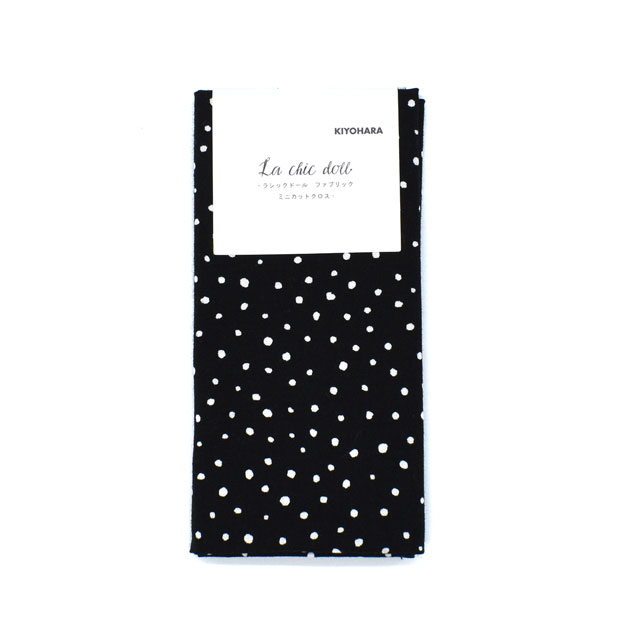 ミニカットクロス ラシックドール ベーシックシリーズ ドット（LCDF-02MC） BK.ブラック 06Ab99_