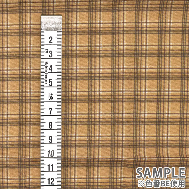 カットクロス ラシックドール タータンチェック ミニカットクロス/シーチング(LCDF-05MC) BE.ベージュ 06Ab99_