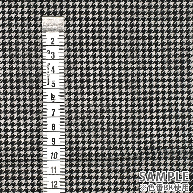 カットクロス ラシックドール 千鳥 ミニカットクロス/シーチング(LCDF-06MC) BK.ブラック 06Ab99_