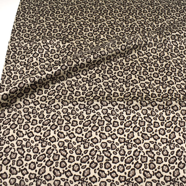 カットクロス ラシックドール レオパード ミニカットクロス/ニット(LCDF-07MC) BE.ベージュ 06Ab99_