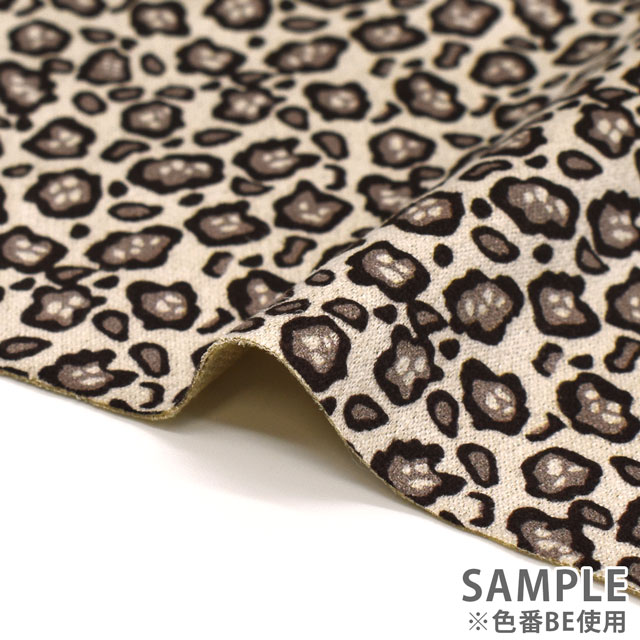 カットクロス ラシックドール レオパード ミニカットクロス/ニット(LCDF-07MC) BE.ベージュ 06Ab99_