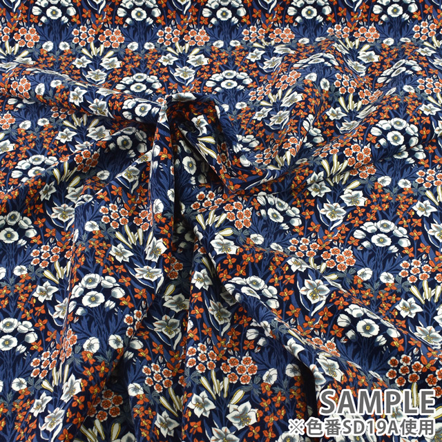 生地 LIBERTY FABRICS リバティ・ファブリックス コーデュロイ 2019AW Mountain Promrose(19-3639207) SD19B 99Zz99j