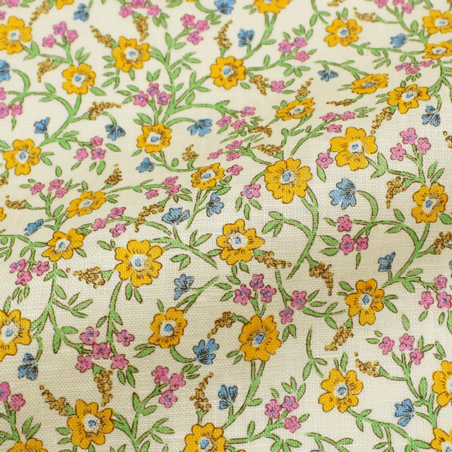生地 LIBERTY FABRICS リバティ・ファブリックス フランダースリネン 2021SS Hannah Fay ハンナ・フェイ(20-36301130) 20B 99Zz99j