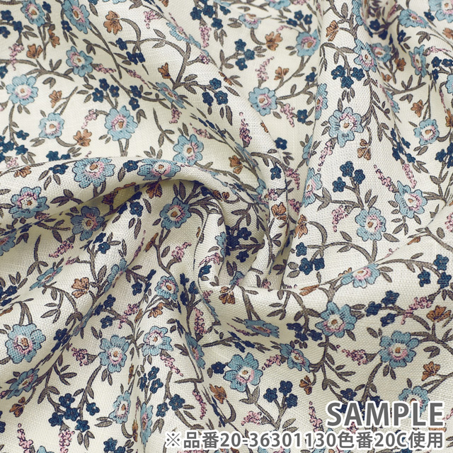 生地 LIBERTY FABRICS リバティ・ファブリックス フランダースリネン 2021SS Hannah Fay ハンナ・フェイ(20-36301130) 20B 99Zz99j