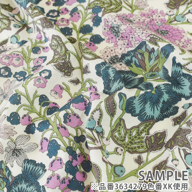 生地 LIBERTY FABRICS リバティ・ファブリックス シェラトンジャージ Adelajda アデラジャ(3631256) LAK 09Bo36j