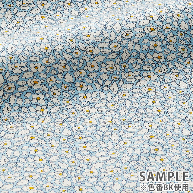 生地 LIBERTY FABRICS リバティ・ファブリックス シェラトンジャージ Feather Fields フェザー・フィールズ(3637287) AK 09Bo36j