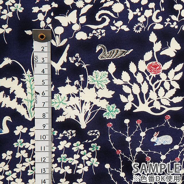 生地 LIBERTY FABRICS リバティ・ファブリックス シェラトンジャージ Yoshie ヨシエ(3630278) AK 09Bo36j