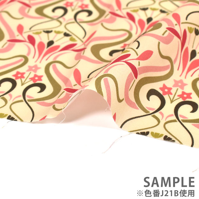 生地 LIBERTY FABRICS リバティ・ファブリックス タナローン 2021SS メモリーズ Lyra ライラ(DC31075) J21A 99Zz99j