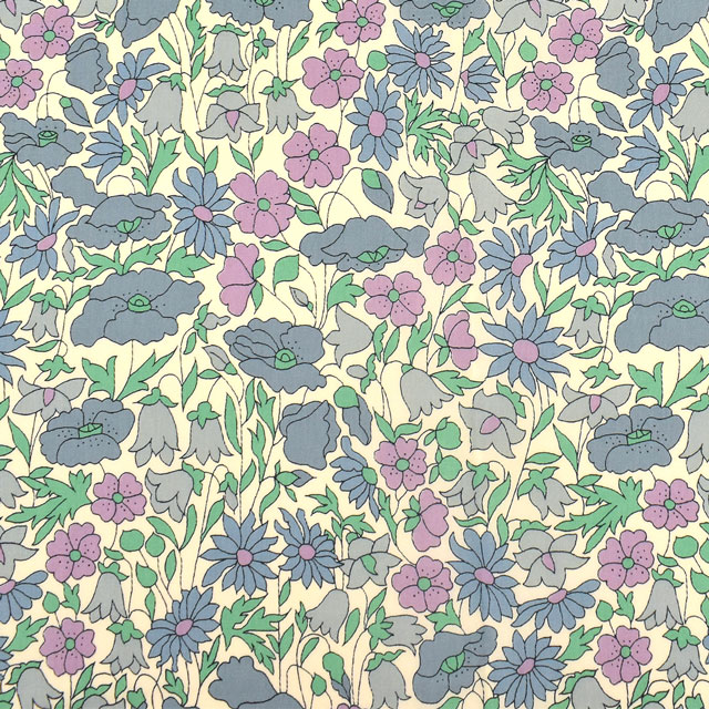 生地 LIBERTY FABRICS リバティ・ファブリックス タナローン 2021SS メモリーズ Poppy&Daisy ポピー・アンド・デイジー（06-3632104L127） 81BT 99Zz99j