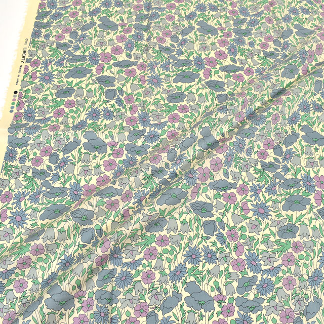 生地 LIBERTY FABRICS リバティ・ファブリックス タナローン 2021SS メモリーズ Poppy&Daisy ポピー・アンド・デイジー(06-3632104L127) 81BT 99Zz99j