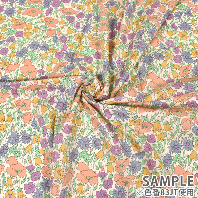 生地 LIBERTY FABRICS リバティ・ファブリックス タナローン 2021SS メモリーズ Poppy&Daisy ポピー・アンド・デイジー(06-3632104L127) 81BT 99Zz99j