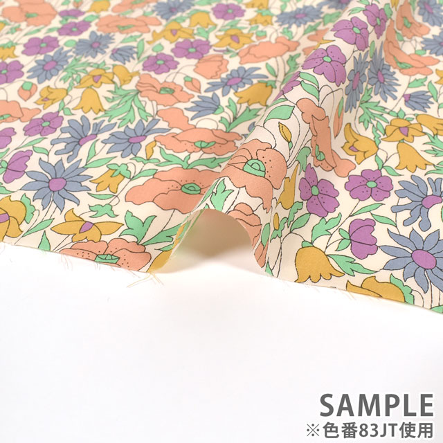 生地 LIBERTY FABRICS リバティ・ファブリックス タナローン 2021SS メモリーズ Poppy&Daisy ポピー・アンド・デイジー(06-3632104L127) 81BT 99Zz99j