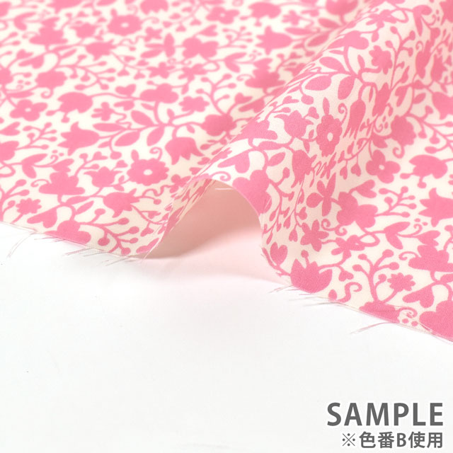 生地 LIBERTY FABRICS リバティ・ファブリックス タナローン 2021AW Floral Stencil フローラル・ステンシル(21-3631237) B 99Zz99j