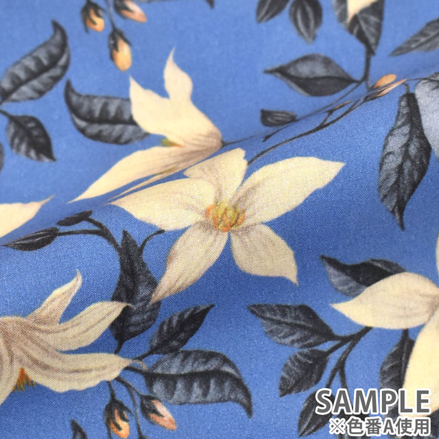 生地 LIBERTY FABRICS リバティ・ファブリックス タナローン 2021AW Ava Fleur アヴァ・フルール(21-1221207) P21B 99Zz99j