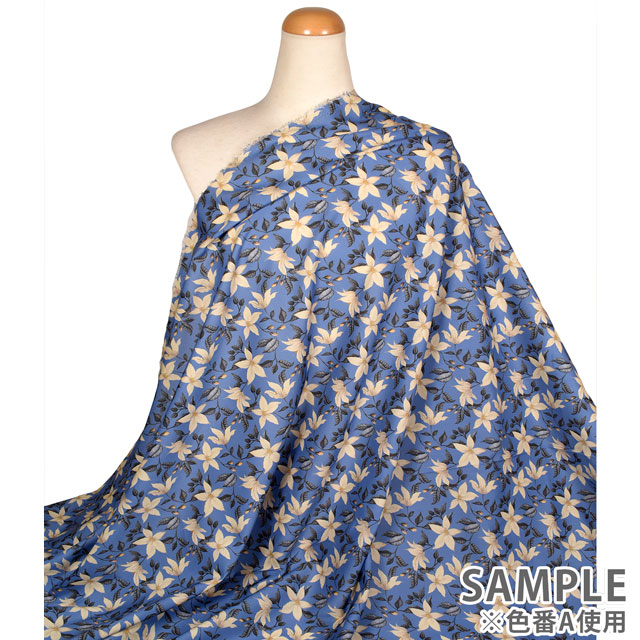 生地 LIBERTY FABRICS リバティ・ファブリックス タナローン 2021AW Ava Fleur アヴァ・フルール(21-1221207) P21B 99Zz99j