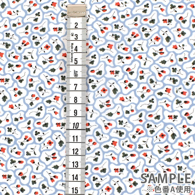 生地 LIBERTY FABRICS リバティ・ファブリックス タナローン 2021AW THE ARCHIVIST'S EDIT FloralPaving フローラル・ペービング(DC31448) C 09Ac03j