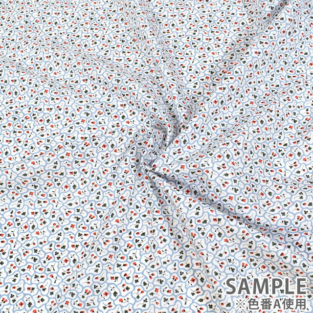 生地 LIBERTY FABRICS リバティ・ファブリックス タナローン 2021AW THE ARCHIVIST'S EDIT FloralPaving フローラル・ペービング(DC31448) C 09Ac03j