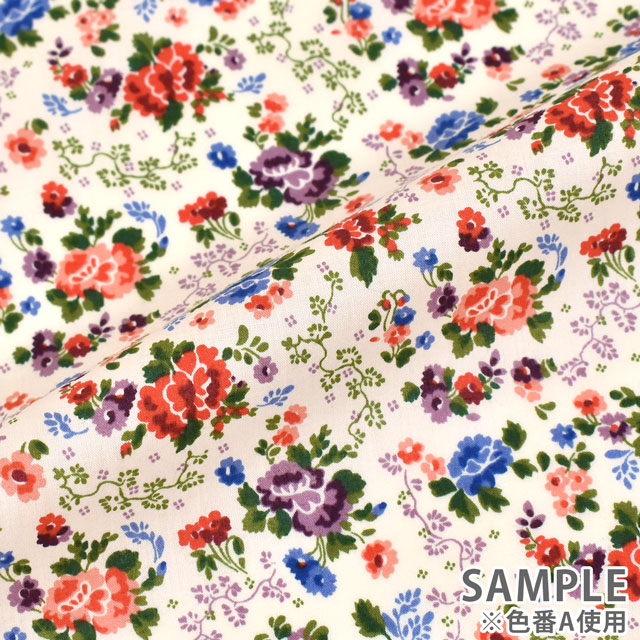 生地 LIBERTY FABRICS リバティ・ファブリックス タナローン 2021AW THE ARCHIVIST'S EDIT LizzyRose リジー・ローズ(DC31457) B 09Ac03j