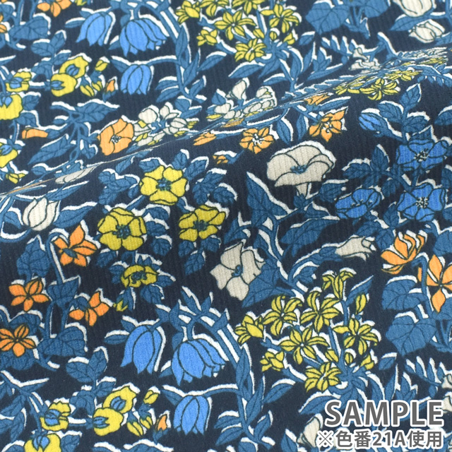 生地 LIBERTY FABRICS リバティ・ファブリックス コーデュロイ 2021AW Alicia Bell(21-3631211L128) 21A 09Bl25j