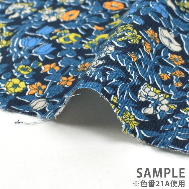 生地 LIBERTY FABRICS リバティ・ファブリックス コーデュロイ 2021AW Alicia Bell(21-3631211L128) 21A 09Bl25j