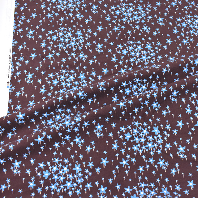 生地 LIBERTY FABRICS リバティ・ファブリックス コーデュロイ 2021AW Starry Night(21-3631239SP) 21B 09Bl25j