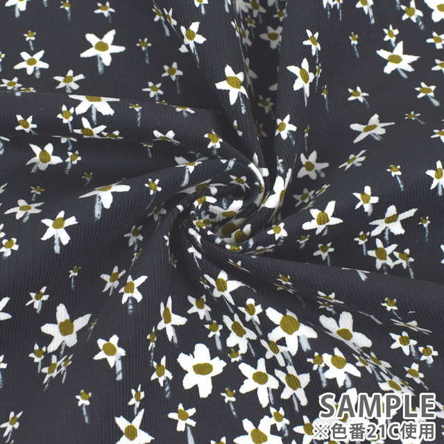 生地 LIBERTY FABRICS リバティ・ファブリックス コーデュロイ 2021AW Starry Night(21-3631239SP) 21B 09Bl25j
