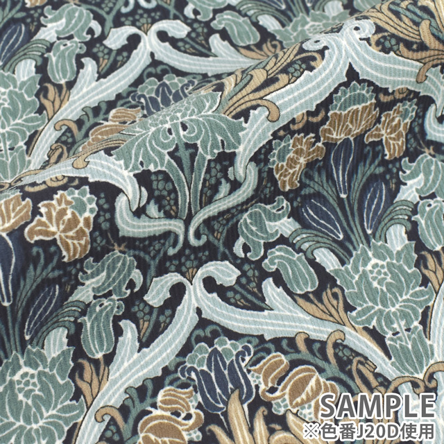 生地 LIBERTY FABRICS リバティ・ファブリックス コーデュロイ 2021AW Flourish(DC31021L119) J20A 09Bl25j
