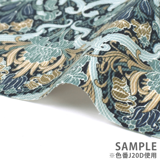 生地 LIBERTY FABRICS リバティ・ファブリックス コーデュロイ 2021AW Flourish(DC31021L119) J20A 09Bl25j