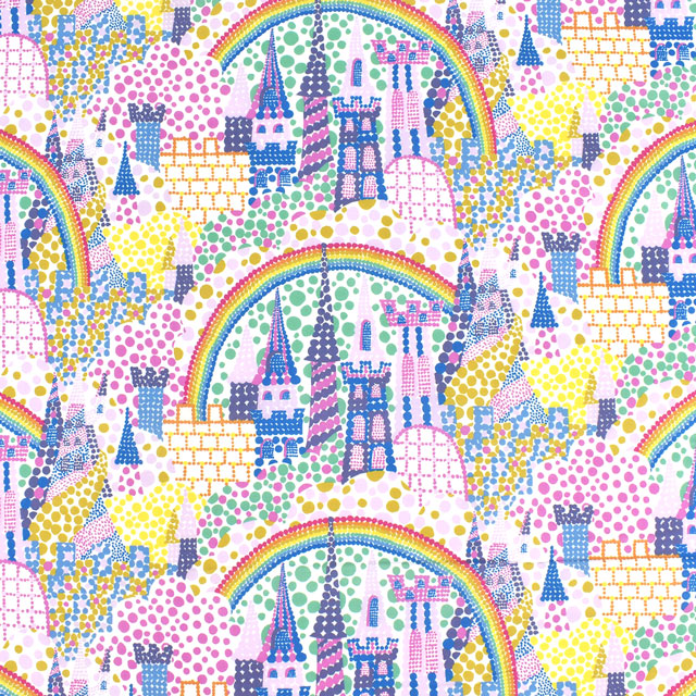 生地 LIBERTY FABRICS リバティ・ファブリックス タナローン 2022SS Magical Mystery マジカル・ミステリー(22-3632123) 22CT.ピンク 99Zz99j