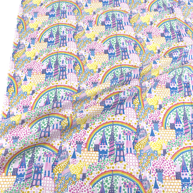 生地 LIBERTY FABRICS リバティ・ファブリックス タナローン 2022SS Magical Mystery マジカル・ミステリー(22-3632123) 22CT.ピンク 99Zz99j