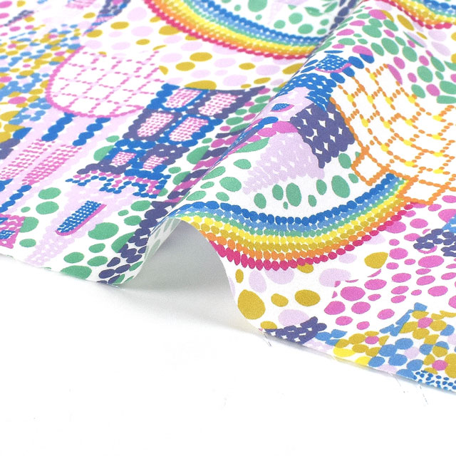 生地 LIBERTY FABRICS リバティ・ファブリックス タナローン 2022SS Magical Mystery マジカル・ミステリー(22-3632123) 22CT.ピンク 99Zz99j