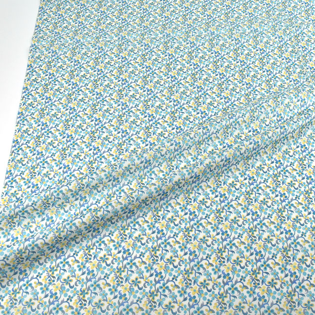 生地 LIBERTY FABRICS リバティ・ファブリックス タナローン 2022SS Violetta ヴィオレッタ(22-3632147) 22BT.ブルー 99Zz99j