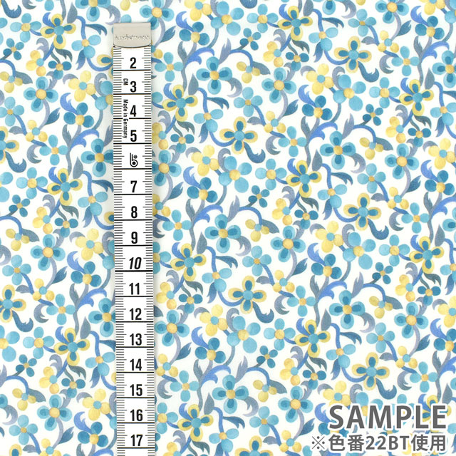 生地 LIBERTY FABRICS リバティ・ファブリックス タナローン 2022SS Violetta ヴィオレッタ(22-3632147) 22BT.ブルー 99Zz99j