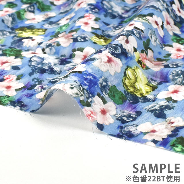 生地 LIBERTY FABRICS リバティ・ファブリックス タナローン 2022SS Encore アンコール(22-3632150) 22BT.ブルー 09Ac03j
