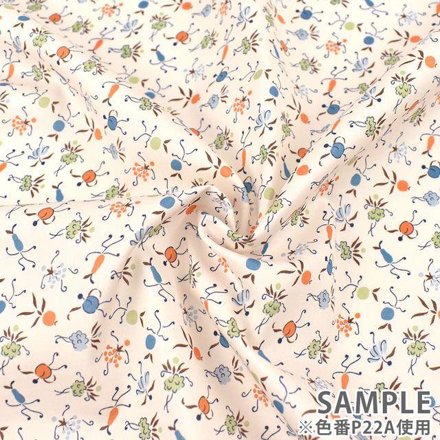 生地 LIBERTY FABRICS リバティ・ファブリックス タナローン 2022SS Josephine’s Melody ジョセフィーンズ・メロディ(22-1222110) P22A.ナチュラル 99Zz99j