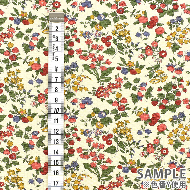 生地 LIBERTY FABRICS リバティ・ファブリックス 11号帆布 2022SS Nancy Ann ナンシー・アン(96-3286253) B.パープル 99Zz99j