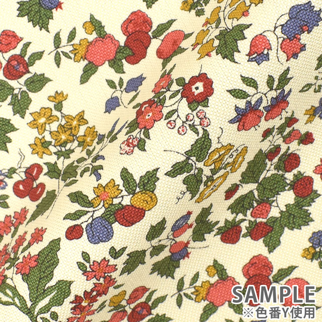生地 LIBERTY FABRICS リバティ・ファブリックス 11号帆布 2022SS Nancy Ann ナンシー・アン(96-3286253) B.パープル 99Zz99j