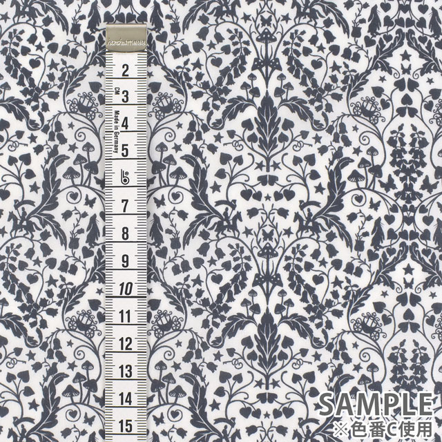 生地 LIBERTY FABRICS リバティ・ファブリックス タナローン 2022SS PALADISE LANDS Fairy Story フェアリー・ストーリー(363J6443) B.ベージュ 99Zz99j