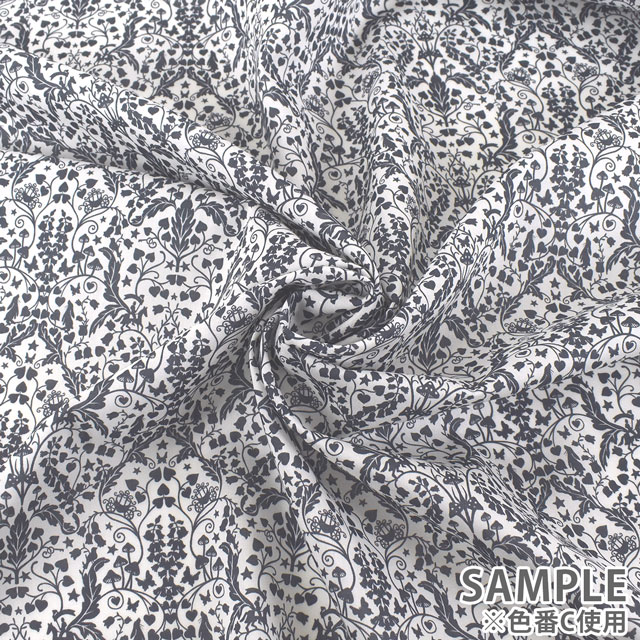 生地 LIBERTY FABRICS リバティ・ファブリックス タナローン 2022SS PALADISE LANDS Fairy Story フェアリー・ストーリー(363J6443) B.ベージュ 99Zz99j