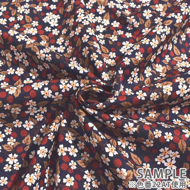 生地 LIBERTY FABRICS リバティ・ファブリックス タナローン 2022AW THE HOUSE OF LIBERTY Karen's Choice カレンズ・チョイス(3632204) 22AT.ネイビー 99Zz99j