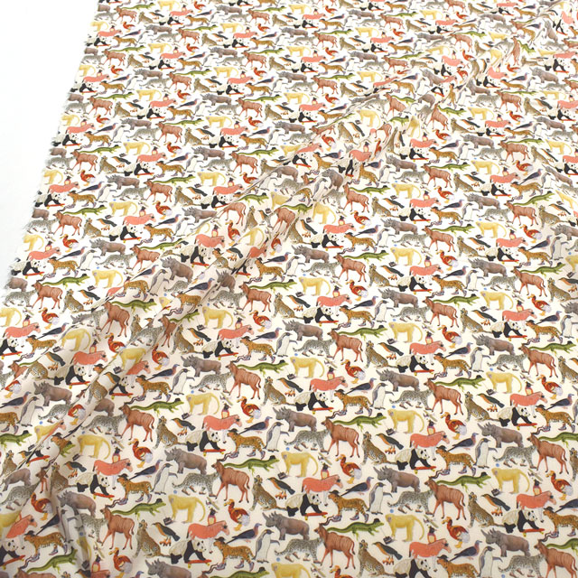 生地 LIBERTY FABRICS リバティ・ファブリックス タナローン 2022AW THE HOUSE OF LIBERTY Quey 2 キューウィ2(3632225) 22AT.オフホワイト 99Zz99j