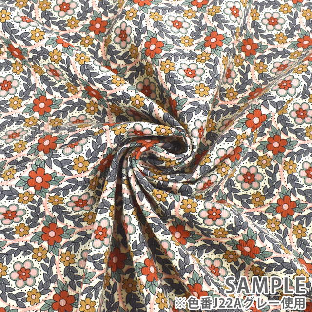 生地 LIBERTY FABRICS リバティ・ファブリックス コーデュロイ 2022AW Jessie's Jewel ジェシーズ・ジュエル(22-3632210L200) 22A.ブルー 09Bl25j